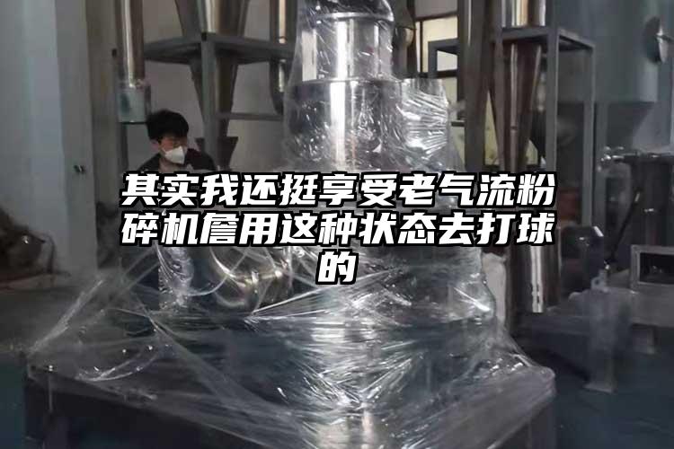 其實(shí)我還挺享受老氣流粉碎機(jī)詹用這種狀態(tài)去打球的